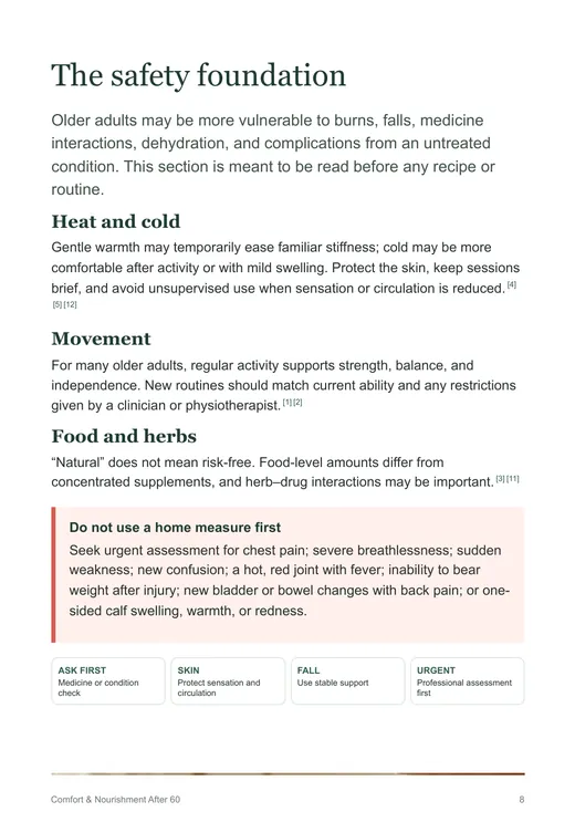 Page preview: The safety foundation